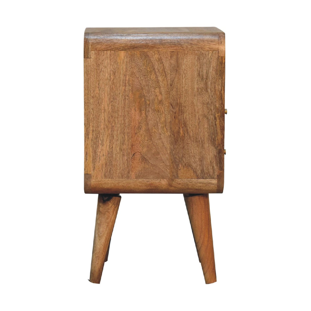 Nidd Curved bedside, side panel