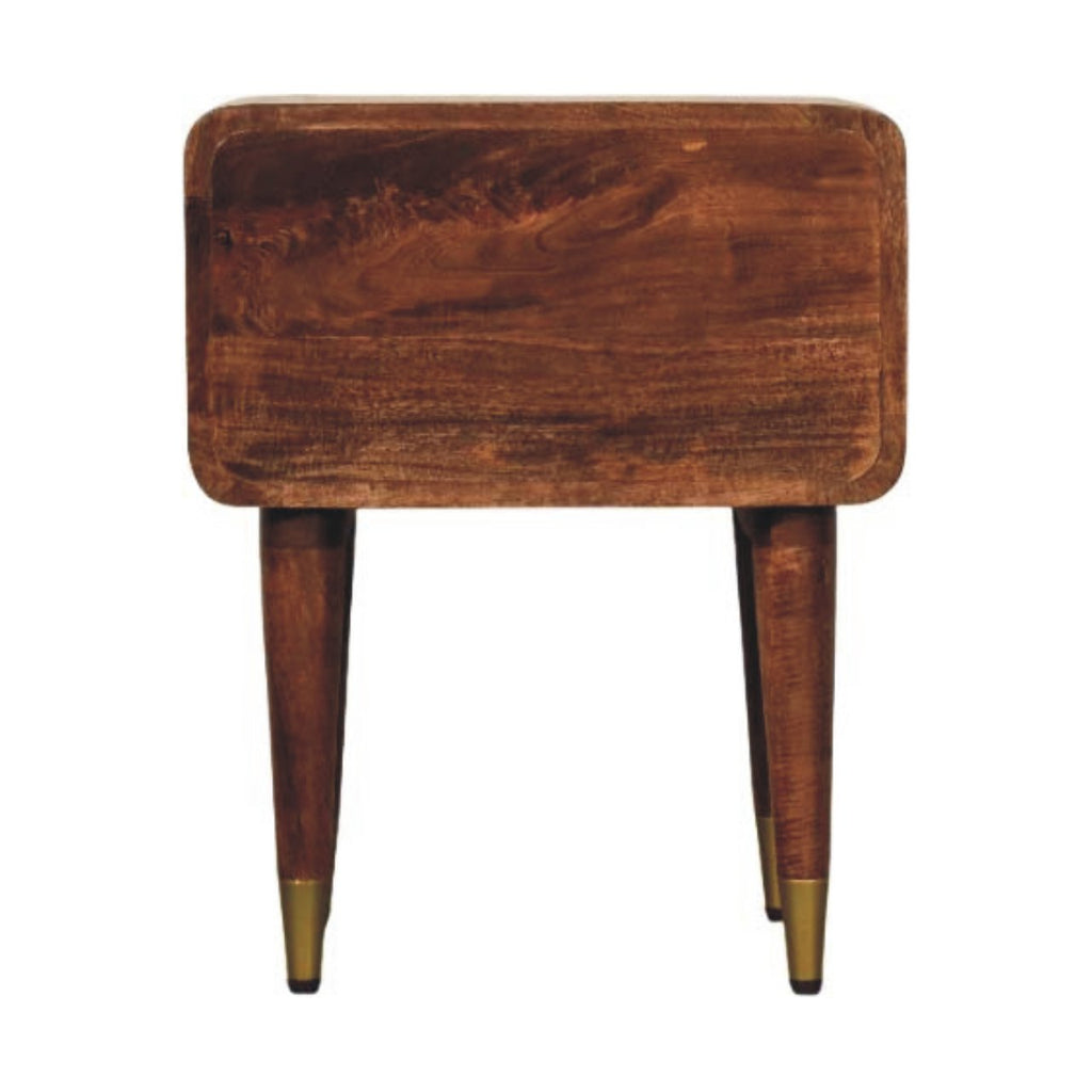 Back view of the Dove bedside table